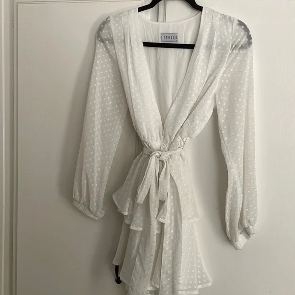 white lace dress dresses Thats So Fetch | Tate Long Sleeve Lace Dress | White